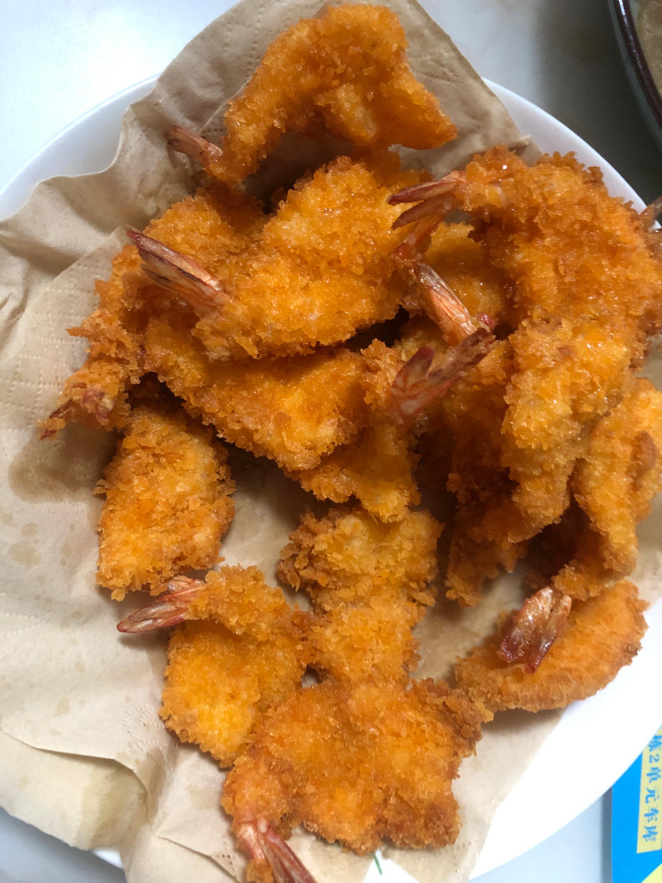 金黄酥脆的蝴蝶虾，成功解决小朋友不喜欢吃虾的问题