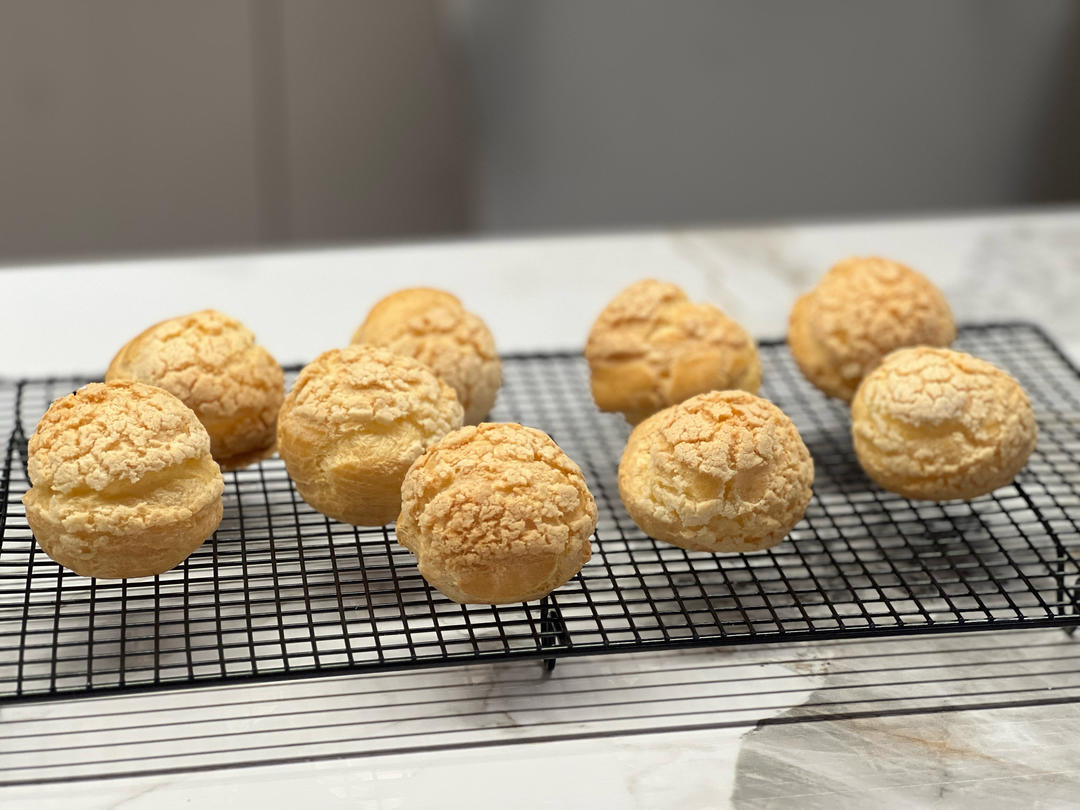 超空心酥皮泡芙