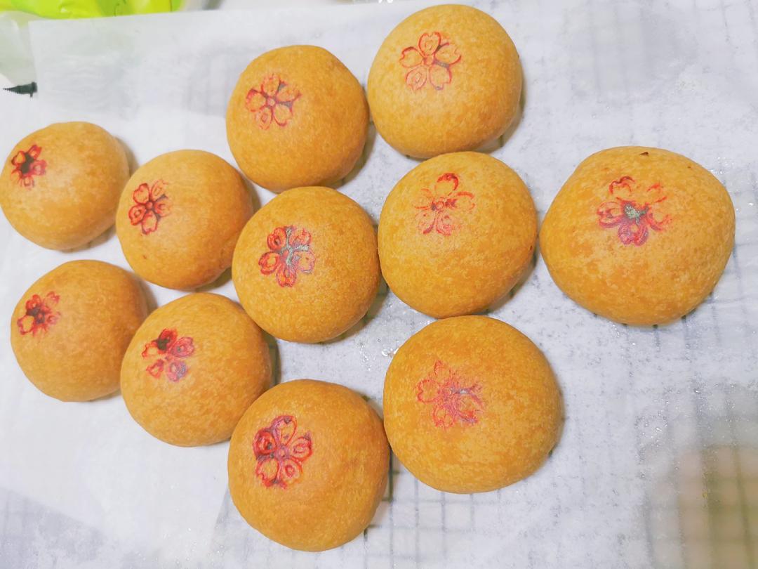 白酥皮云腿月饼