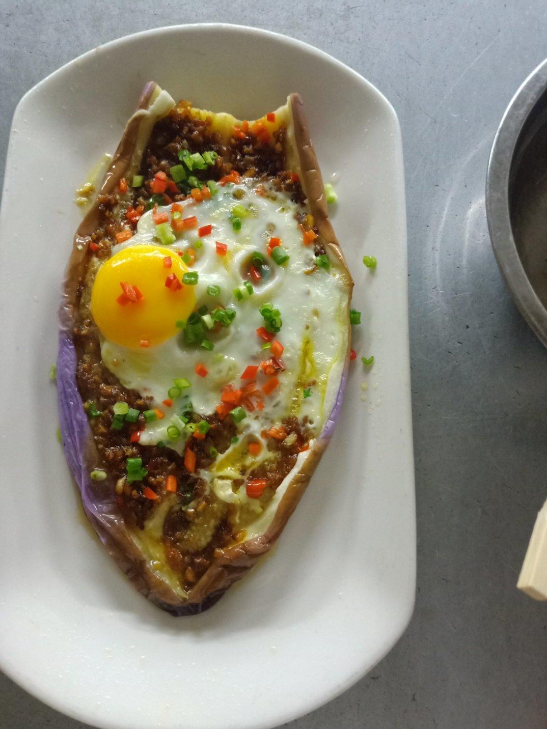 手机用户7793_cr9i做的鸡蛋蒜蓉烤茄子|香辣甜咸