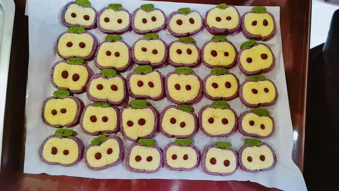 苹果曲奇饼干—以假乱真趣味型饼干　小孩子新年礼物系列