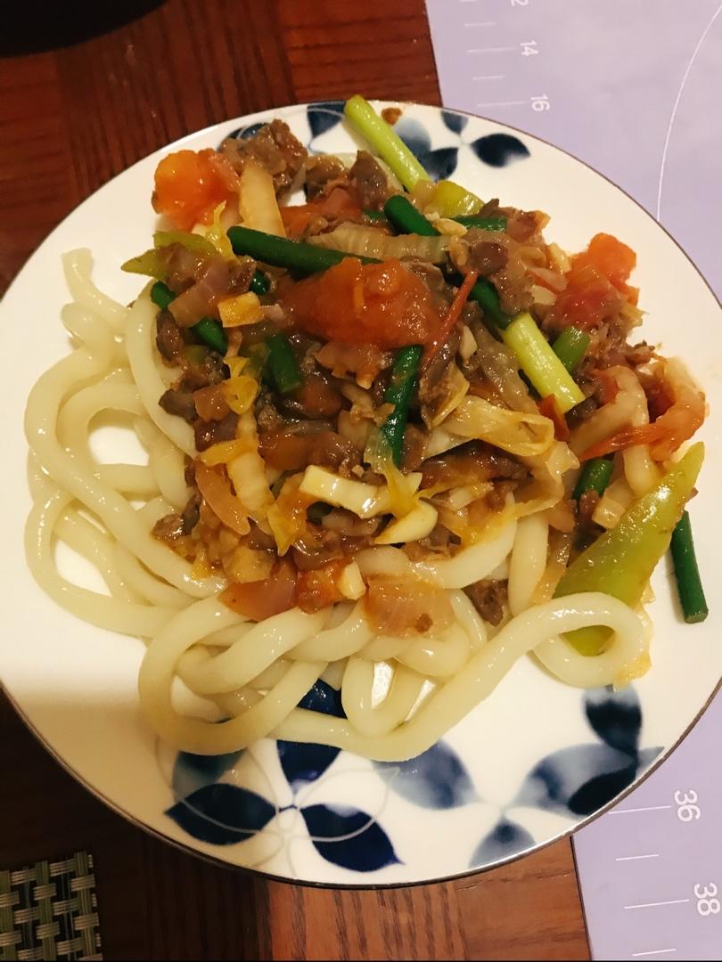 美滋儿滋儿的做的新疆拉条子