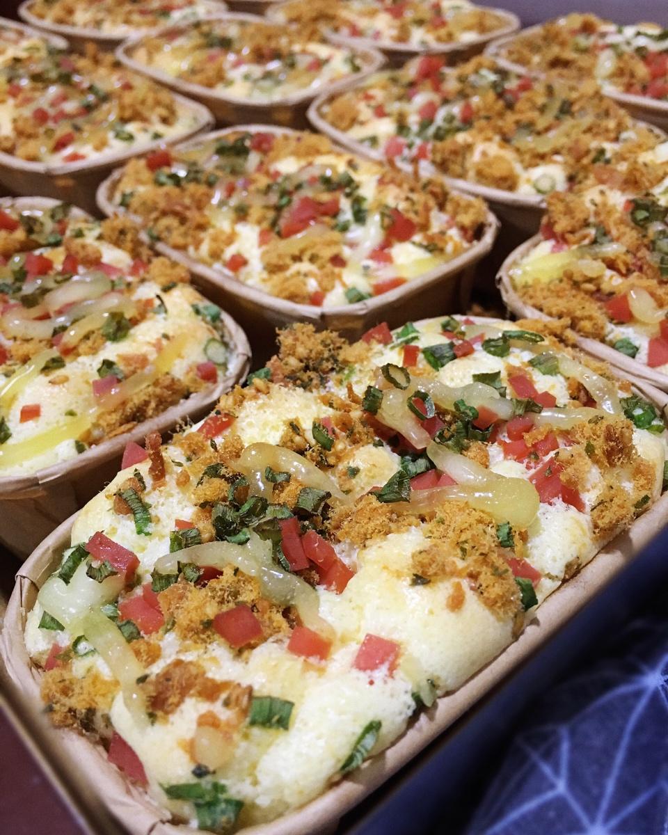 香葱肉松火腿蛋糕（不用水浴也可以超级嫩！）