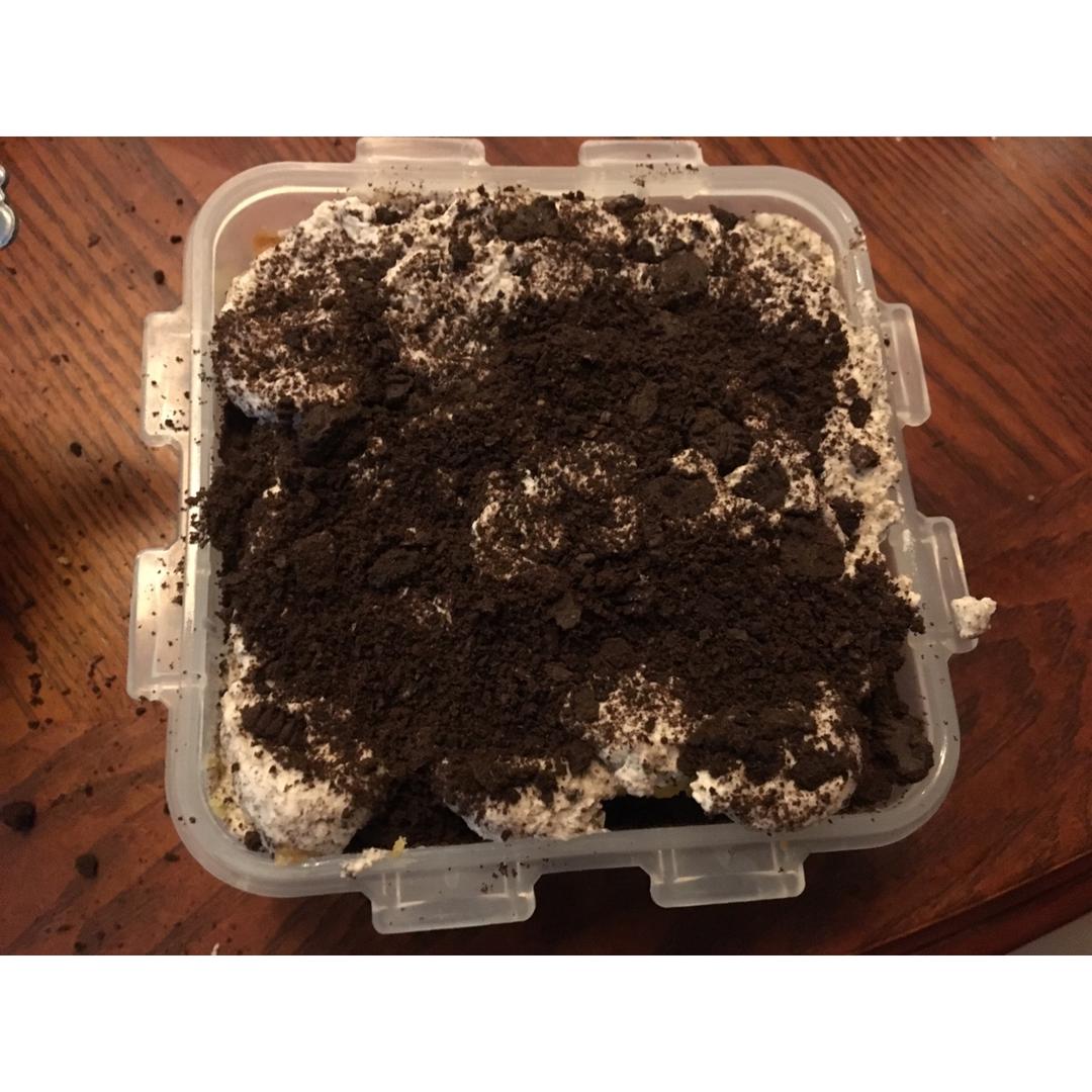 好吃到流泪的奥利奥咸奶油盒子蛋糕