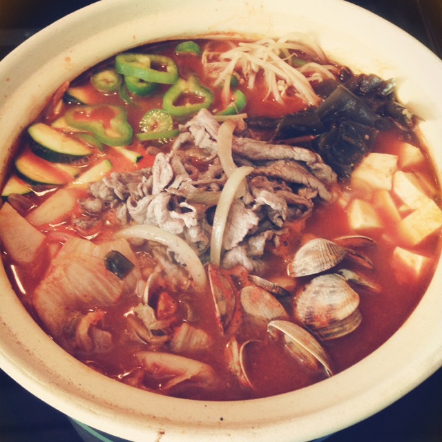 韩国泡菜火锅