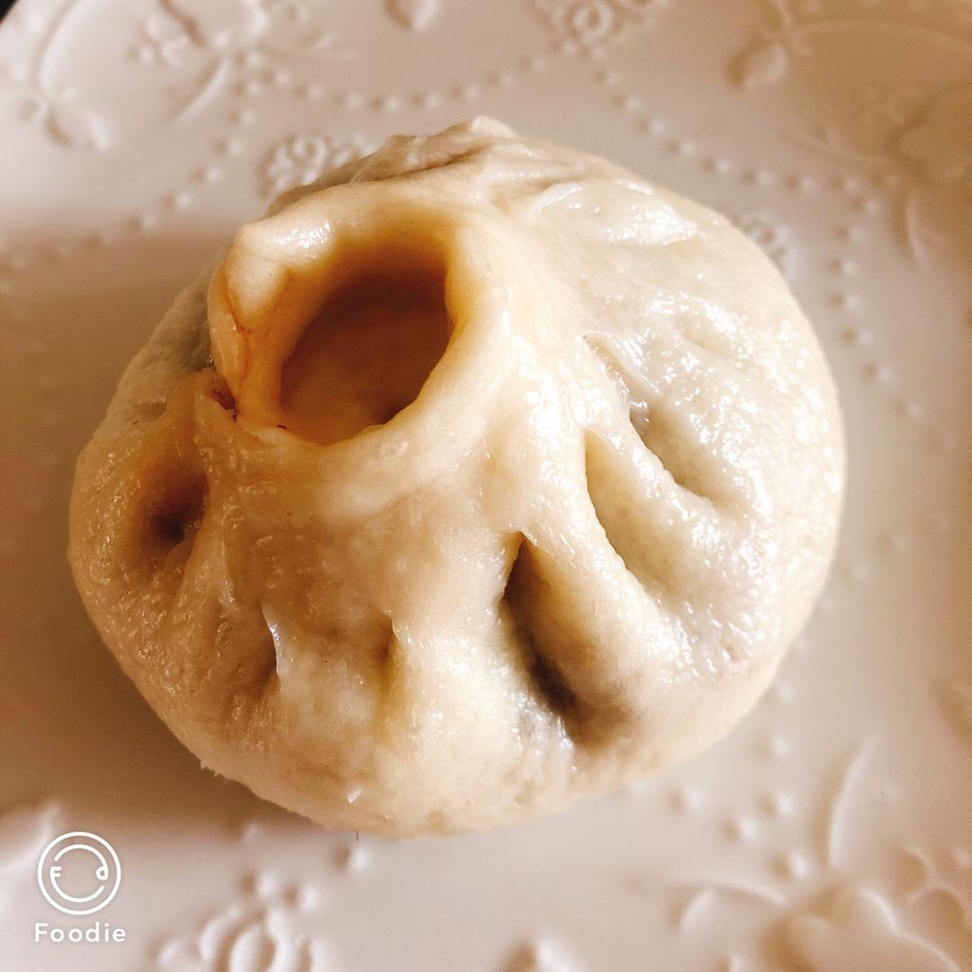 鲜肉大葱肉包（教你水打馅）