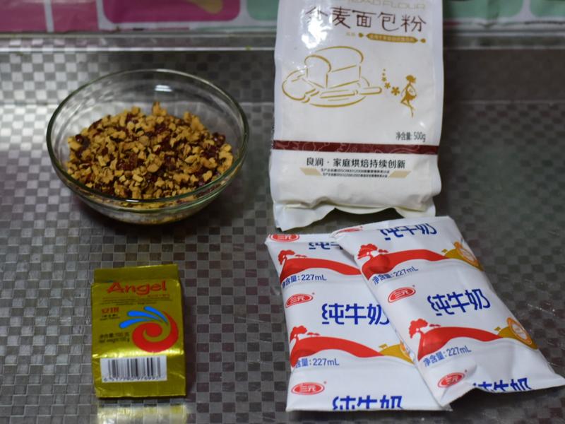 纯奶手撕吐司的做法 步骤1