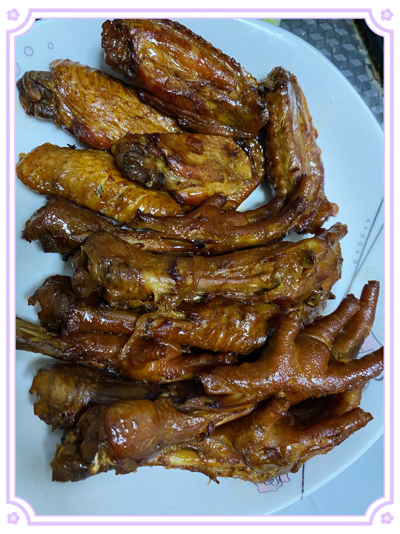 熏鸡架'鸡爪'鸡翅尖