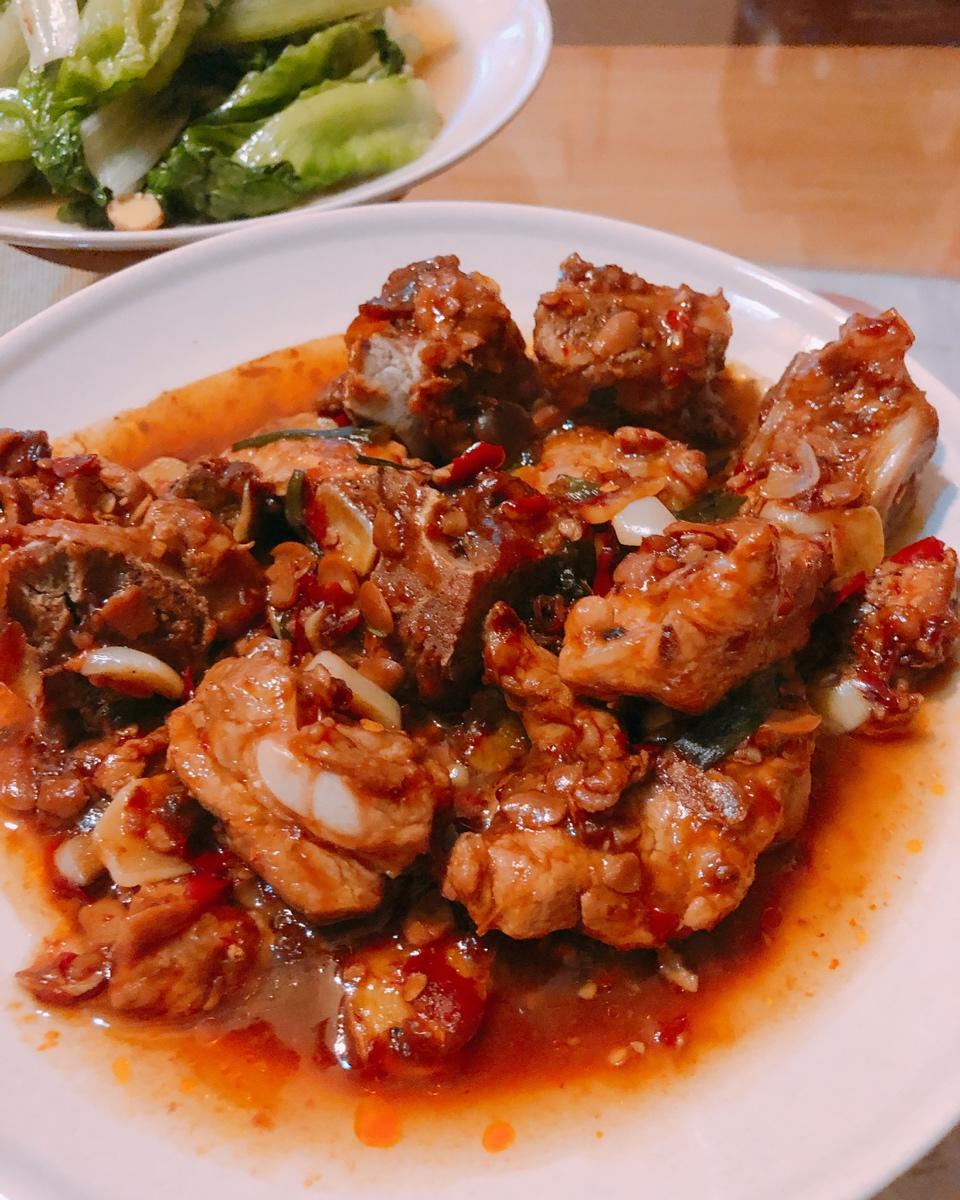 辣豆豉蒸排骨