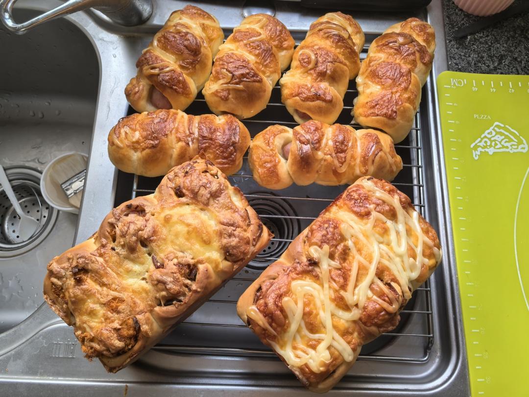 纯奶手撕吐司的做法 步骤1