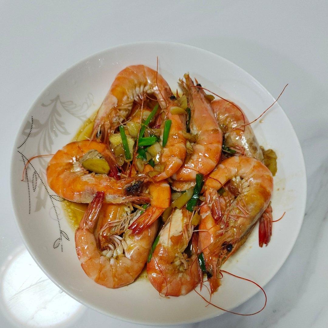 家庭版油焖大虾