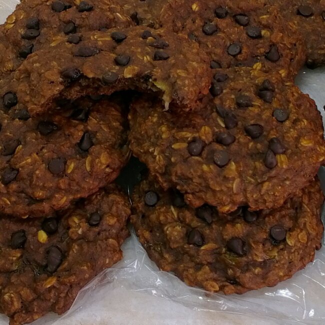 香蕉燕麦低脂饼干