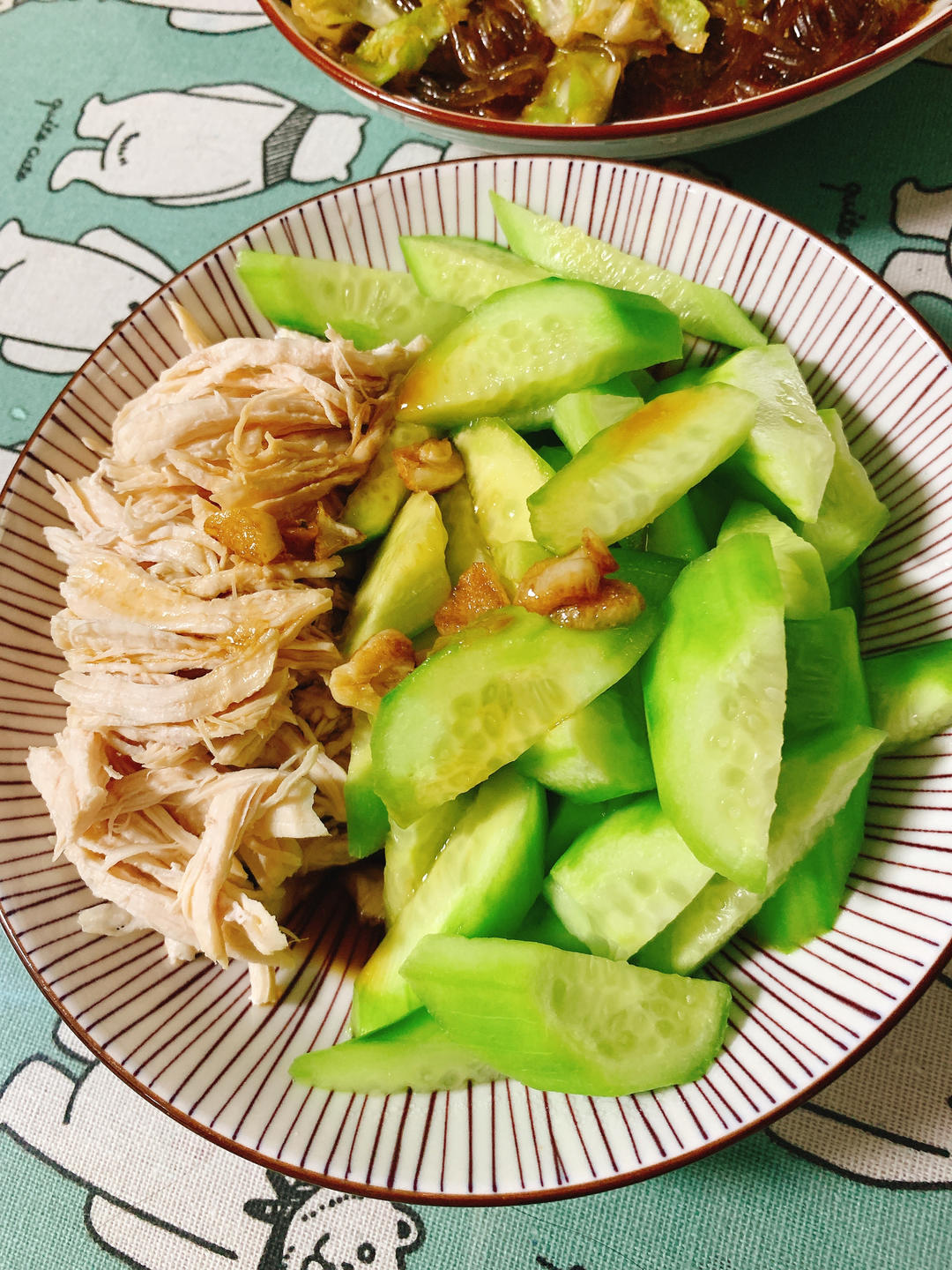 凉拌黄瓜鸡丝【万能凉拌汁】