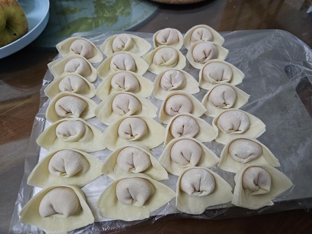 肉不柴的馄饨馅