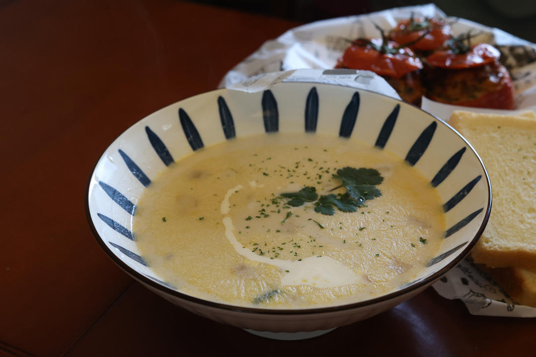 奶油鸡茸蘑菇汤（必胜客同款）