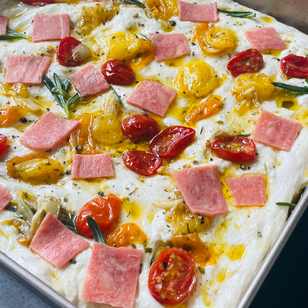 『研究了2年的完美食谱』最简单的免揉佛卡夏