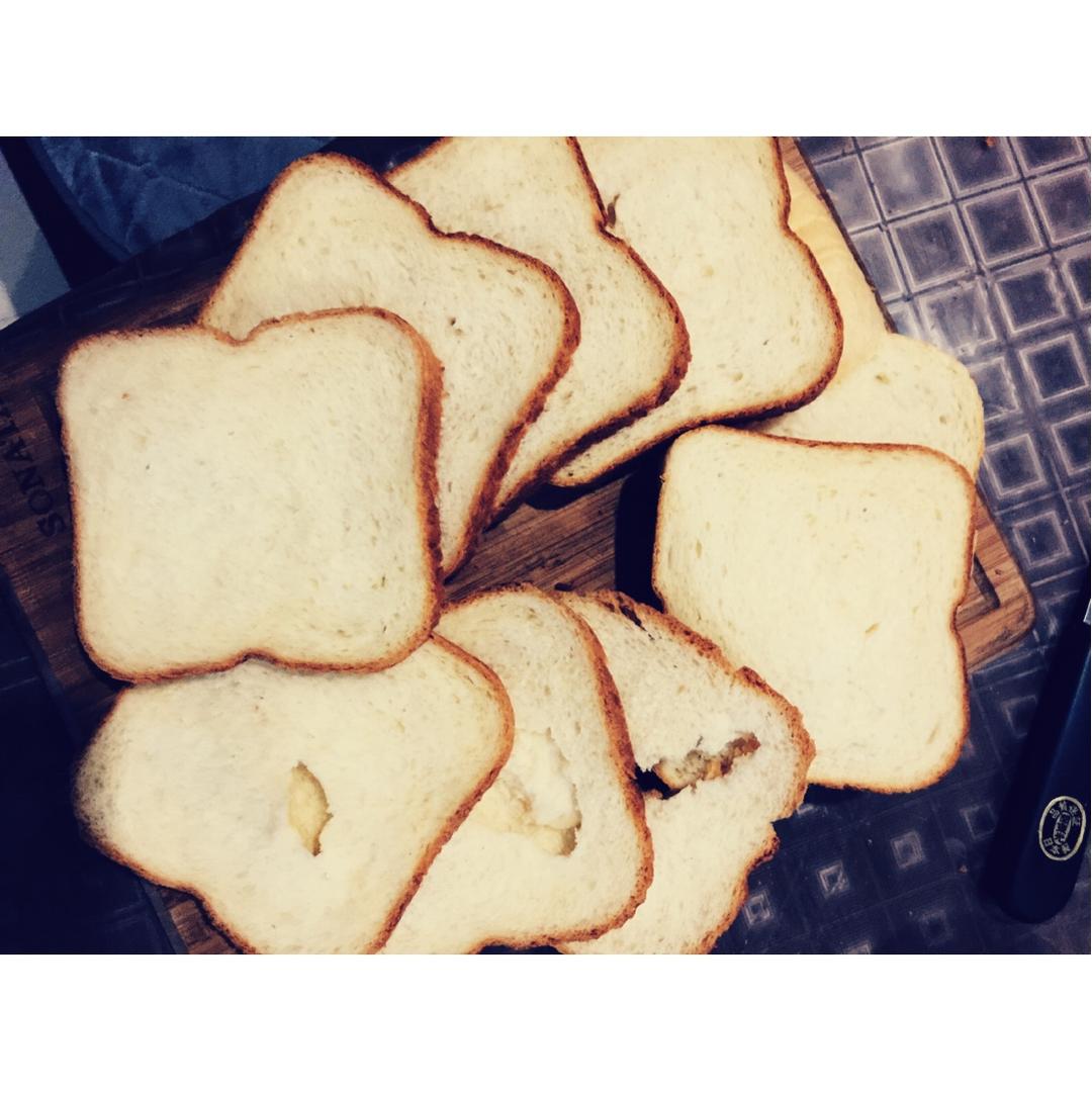超级好吃的原味面包（面包机版）