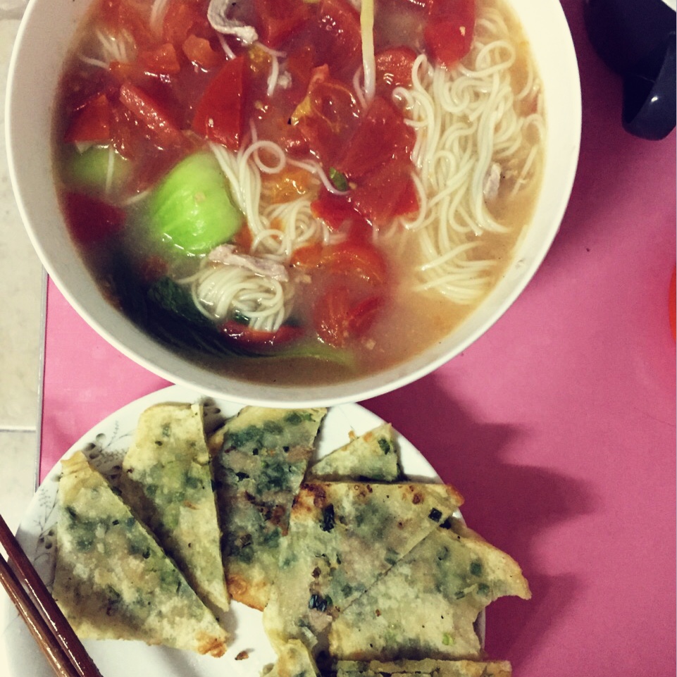 葱油饼（饺子皮 懒人快手版）