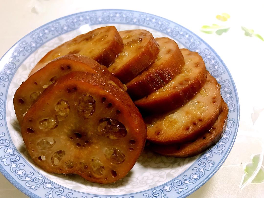 蜜汁糯米藕