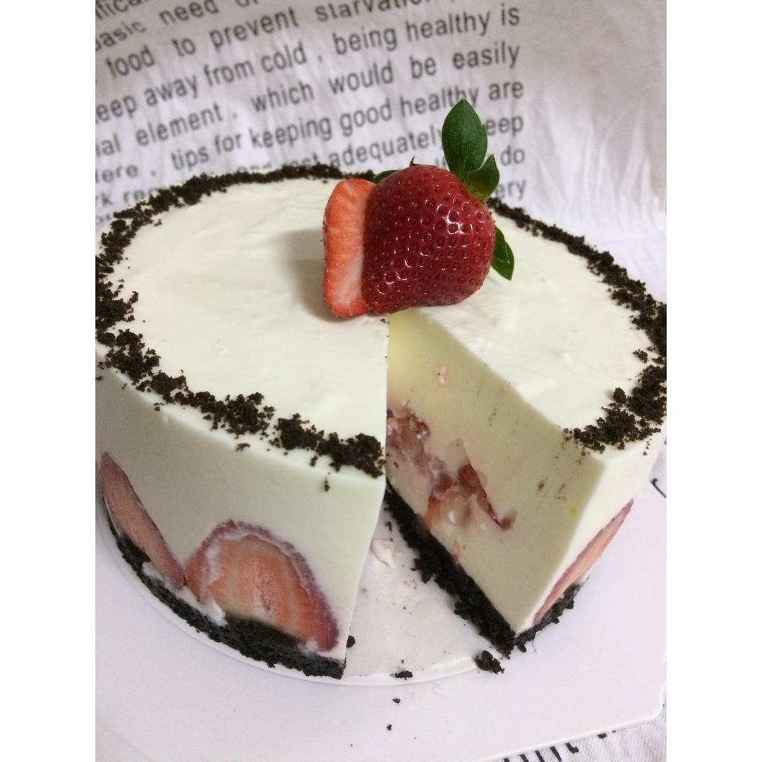 好吃到流泪的“酸奶冻芝士蛋糕”！！！