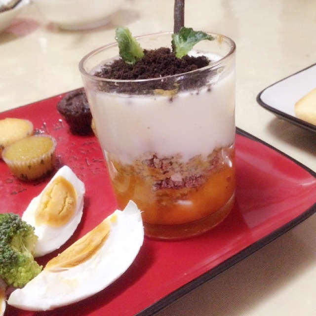 『盆栽酸奶』夏日里的小清新。