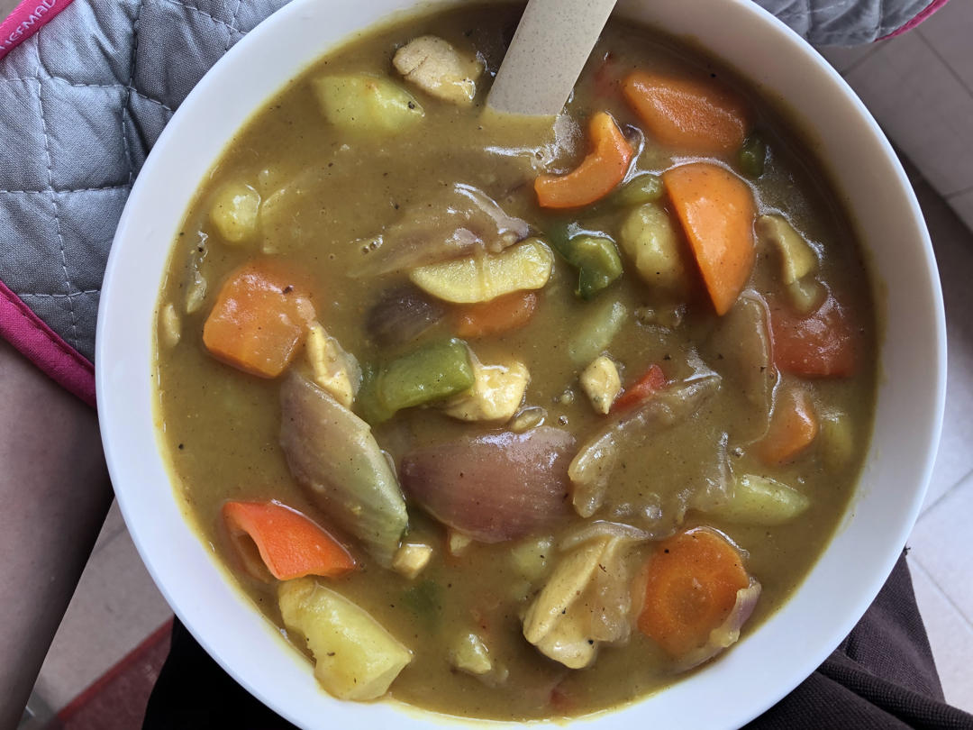 浓香醇厚日式咖喱鸡饭，吃一口就沦陷