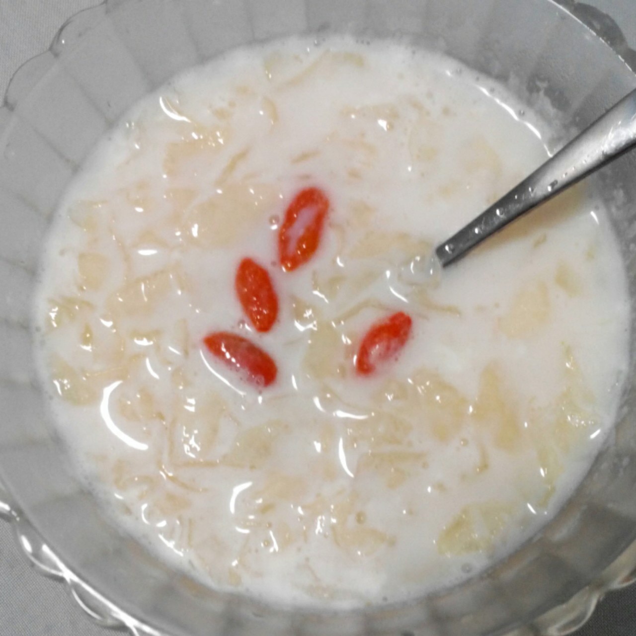 牛奶炖花生