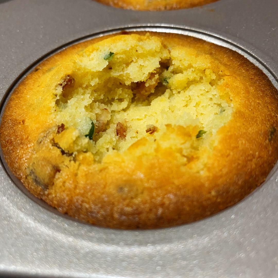 【生酮】快手香葱培根咸口玛芬蛋糕