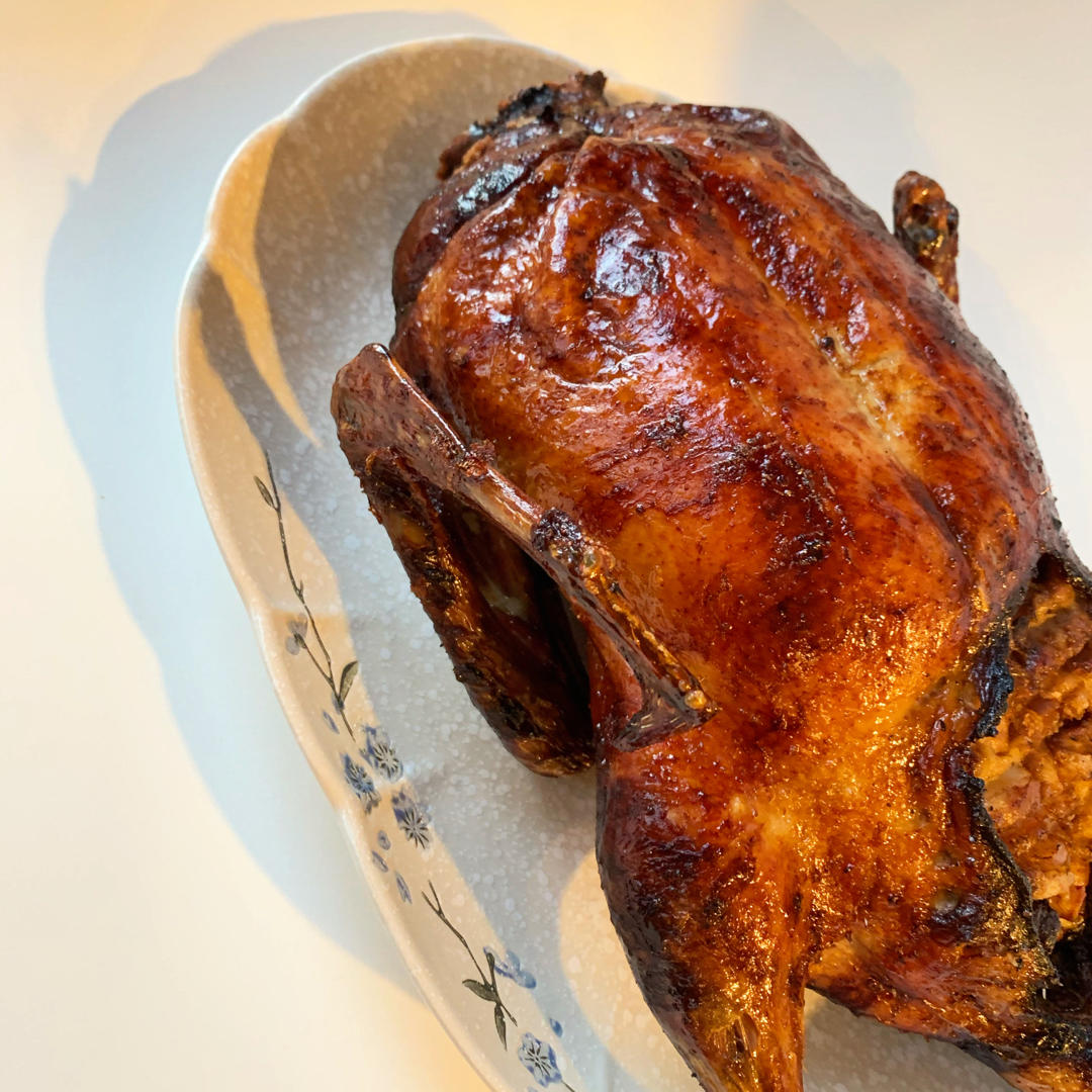 零失败【脆皮】北京烤鸭➕快手荷叶鸭饼做法 保姆级教程