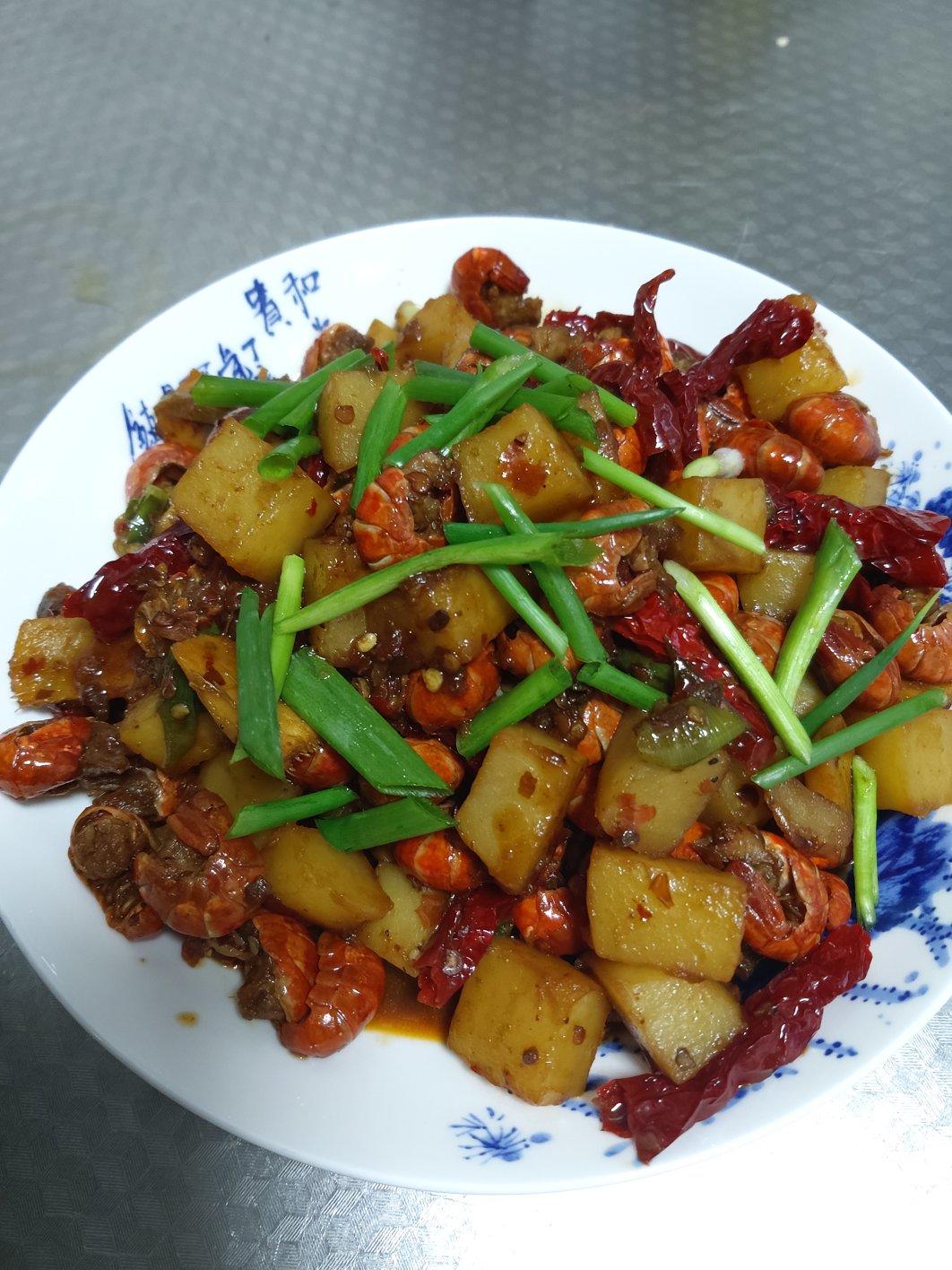 爆炒龙虾尾