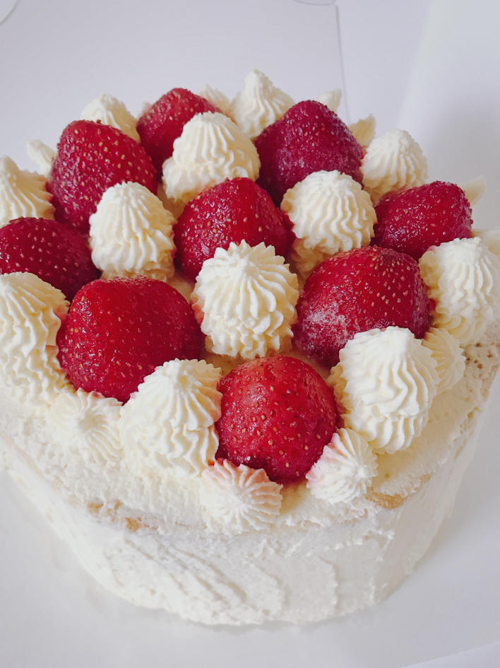 blackbirddd做的tinrry草莓奶油蛋糕8寸配方