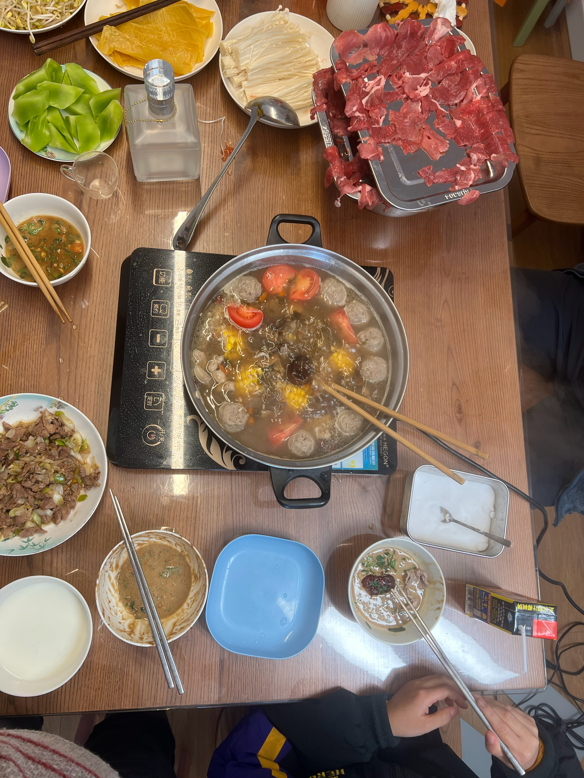 老北京涮羊肉汤底