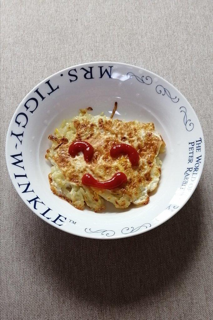 鸟巢土豆饼
