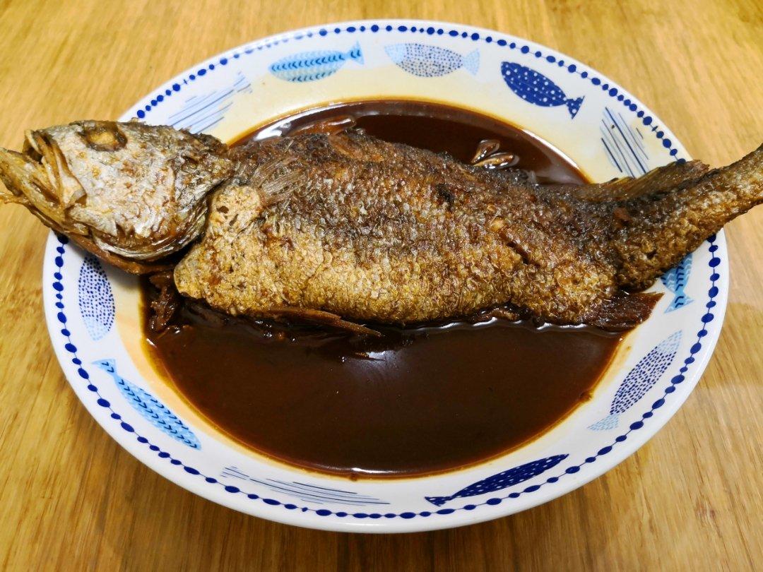 糖醋大黄鱼（任何鱼）-煎鱼不破皮秘诀