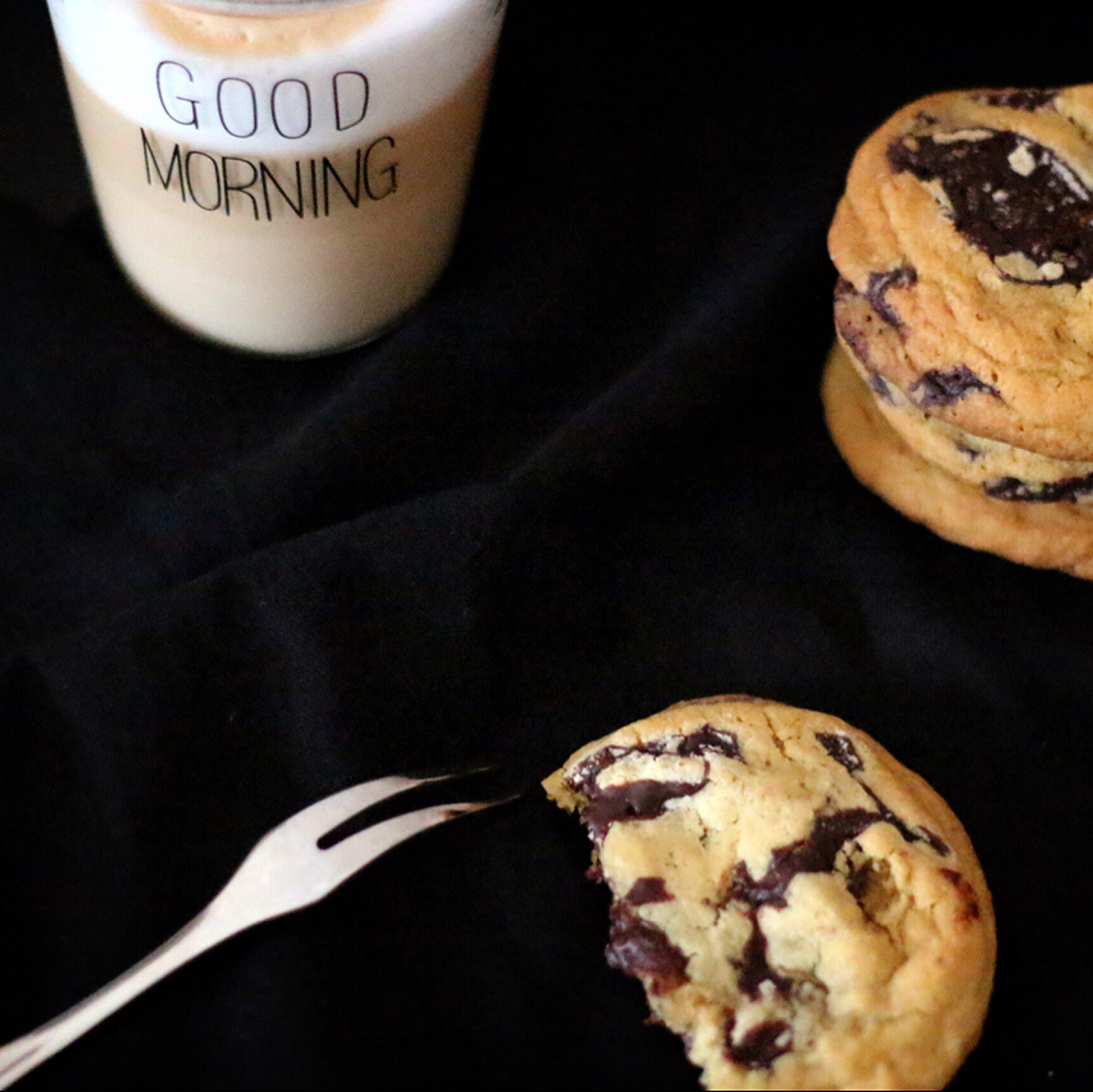 香草海盐巧克力大曲奇