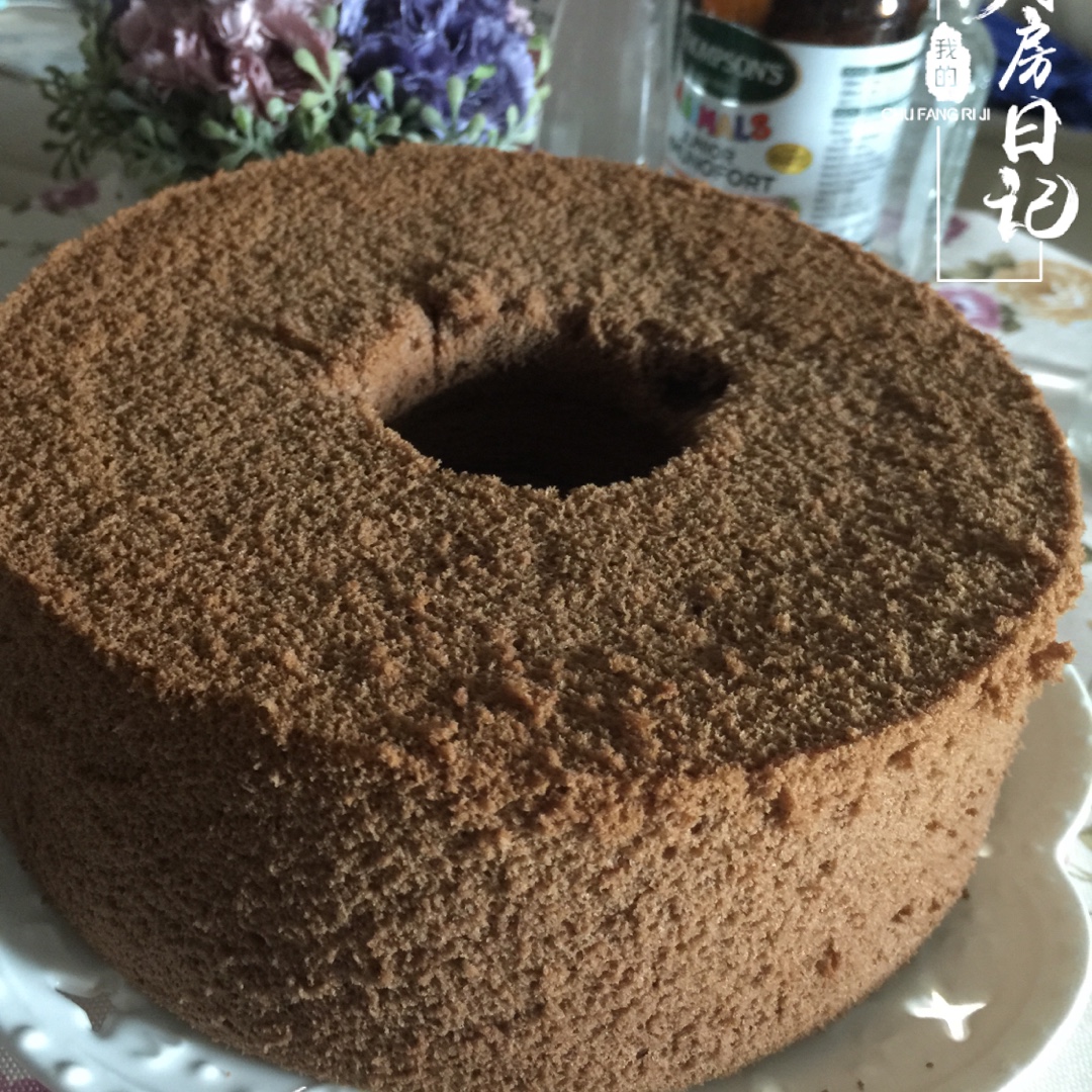 不消泡的巧克力戚风