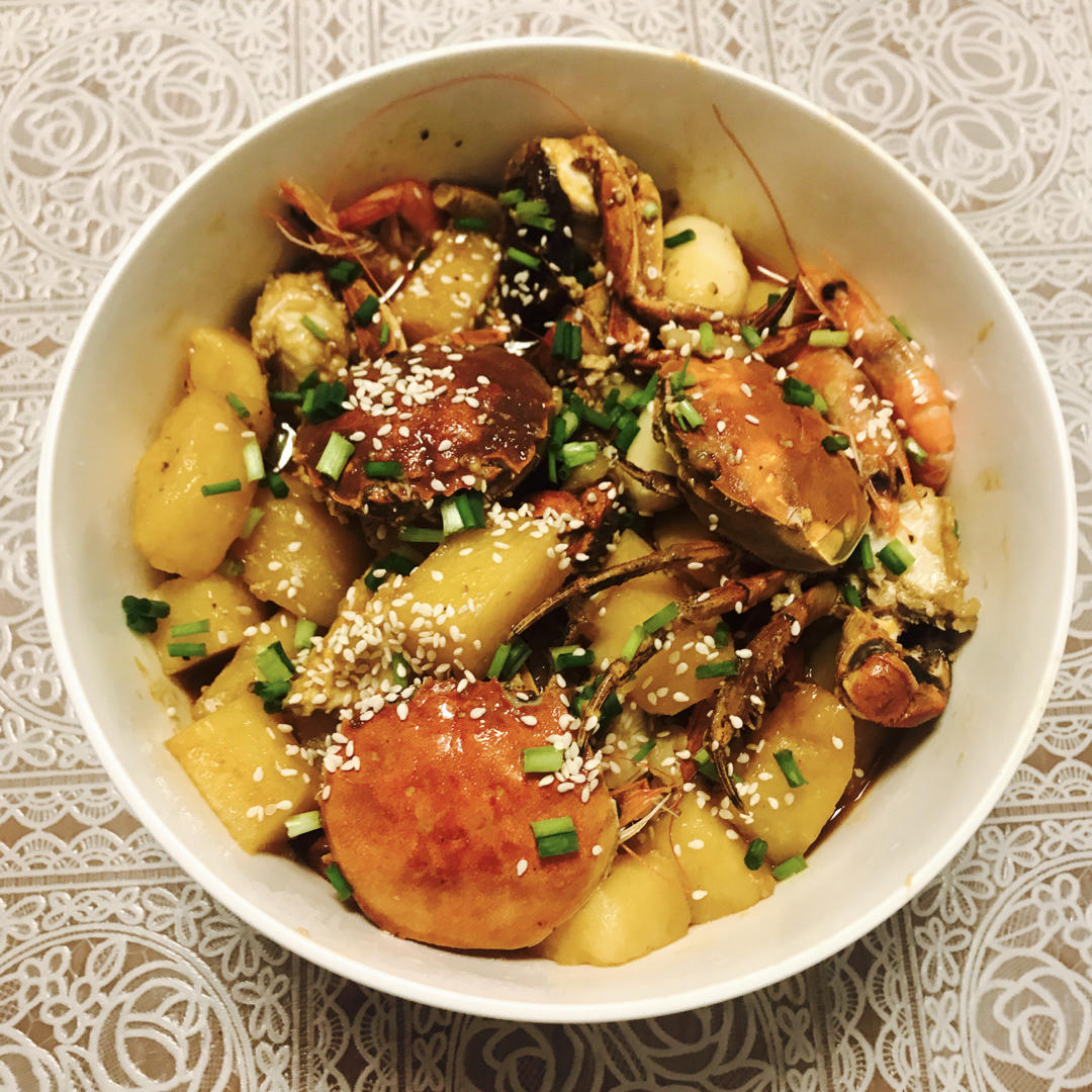 肉蟹煲【曼食慢语】