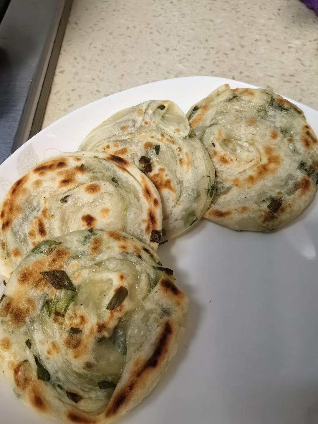 快手懒人版葱油饼❗️㊙️简单易做❗️超级酥脆❗️