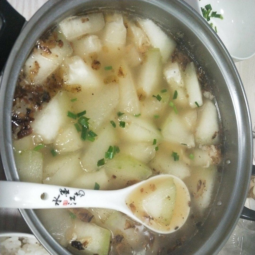 虾皮冬瓜汤