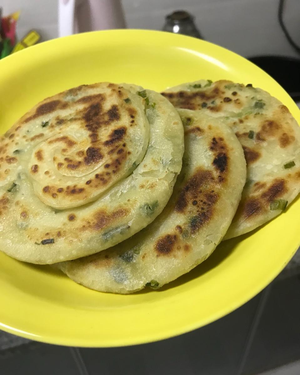 家常葱油饼