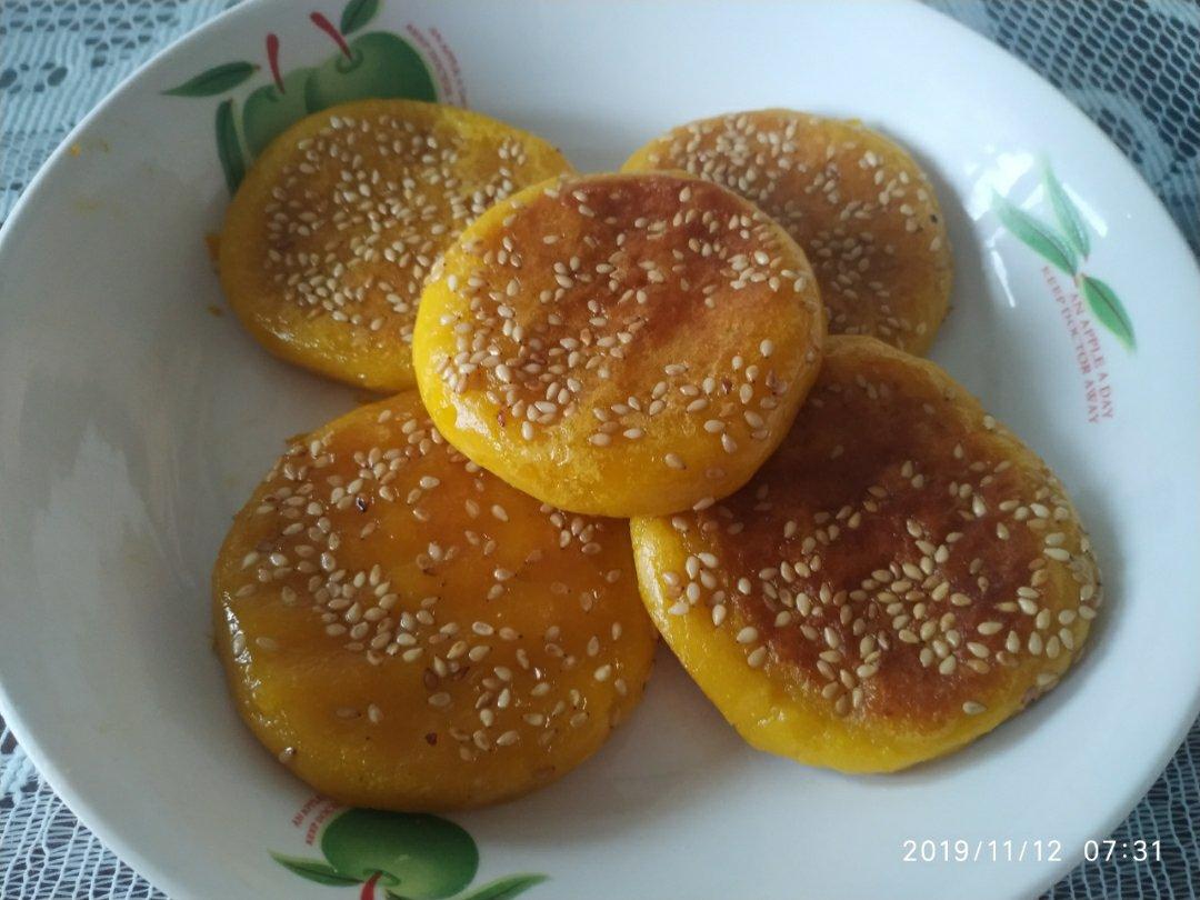 芝麻南瓜饼