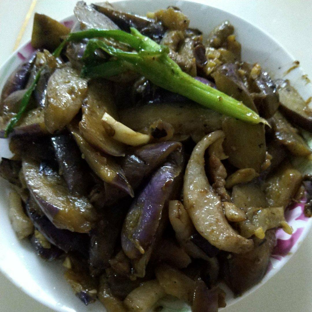 红烧肉沫茄子