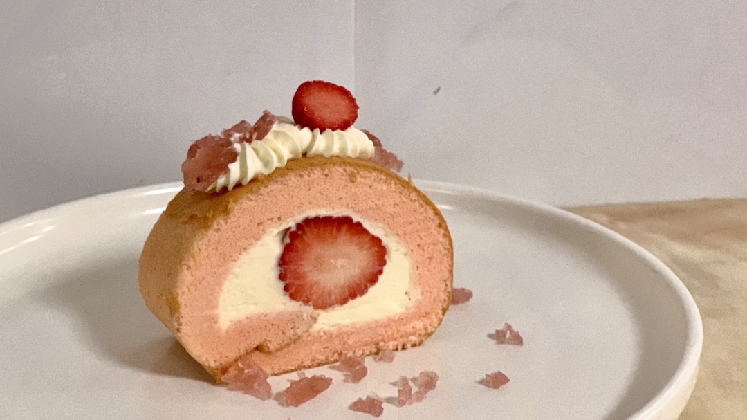 蛋糕卷|520独家网红蛋糕|ins风干玫瑰粉钻莫兰迪樱花卷|神仙祸水