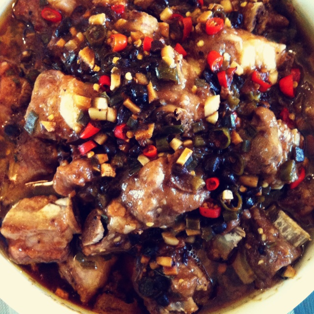 豉椒蒸土豆排骨