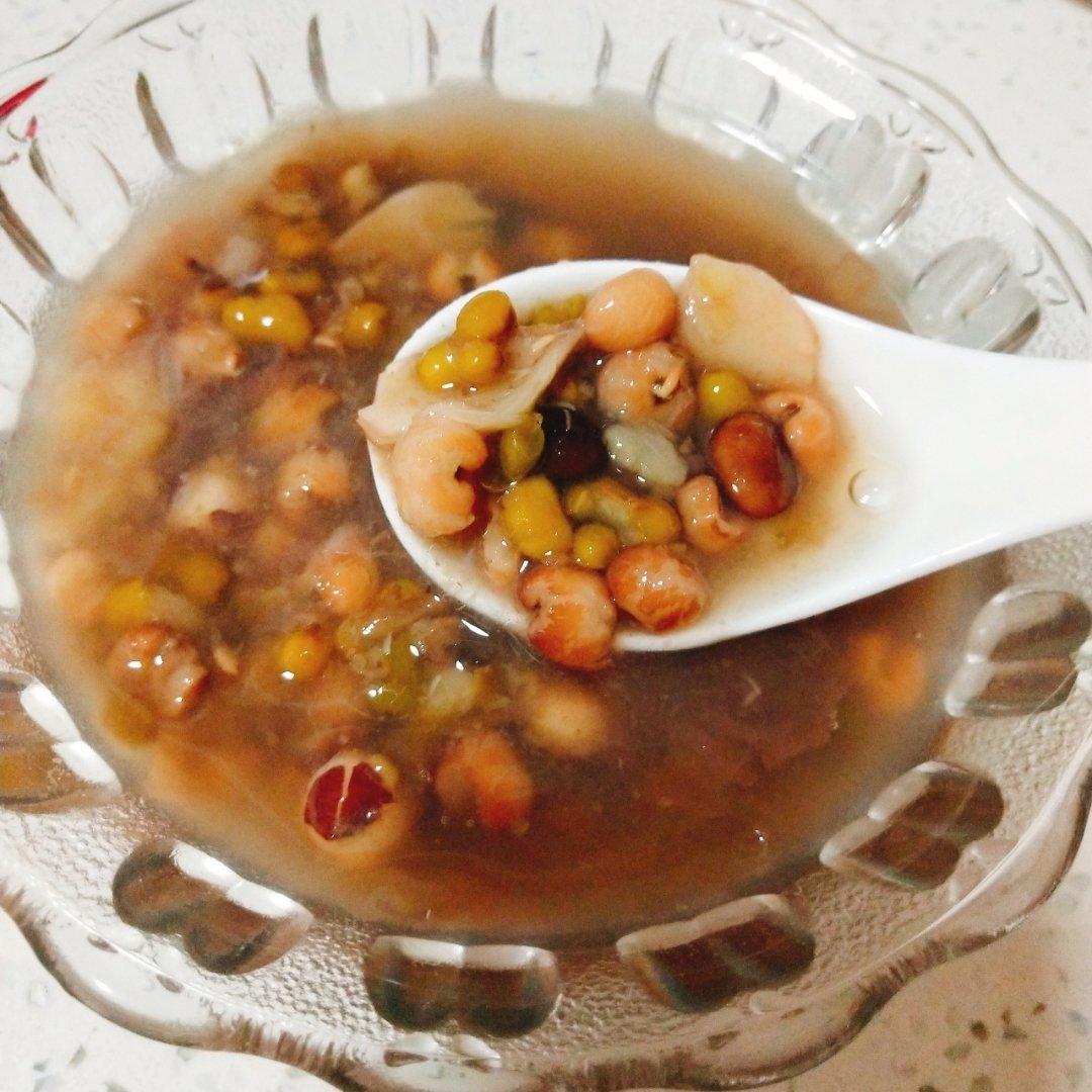 高压锅版清凉解暑绿豆汤