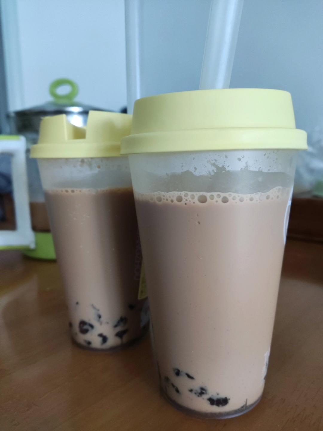 冬季热饮～暖身驱寒的红糖姜奶茶！巨好喝