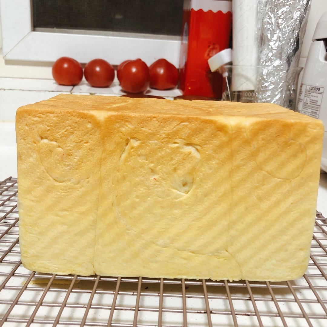 奶香手撕面包吐司，超简单！面包机+松下蒸烤箱