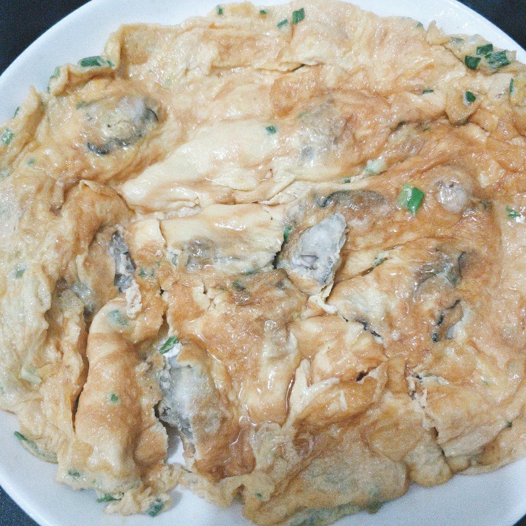 不同于海蛎煎的蛎黄（蛎蝗）塌蛋