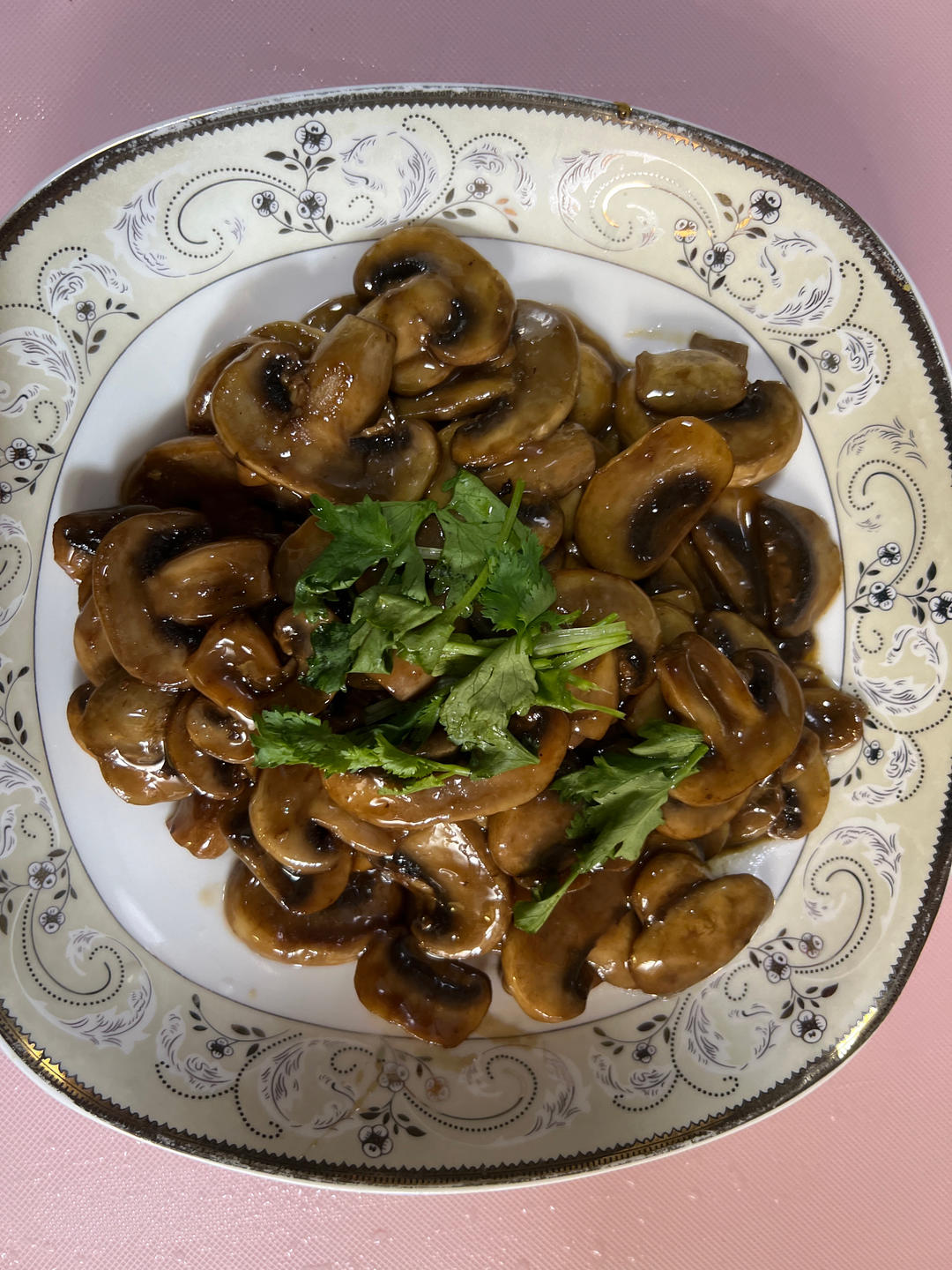 烧口蘑