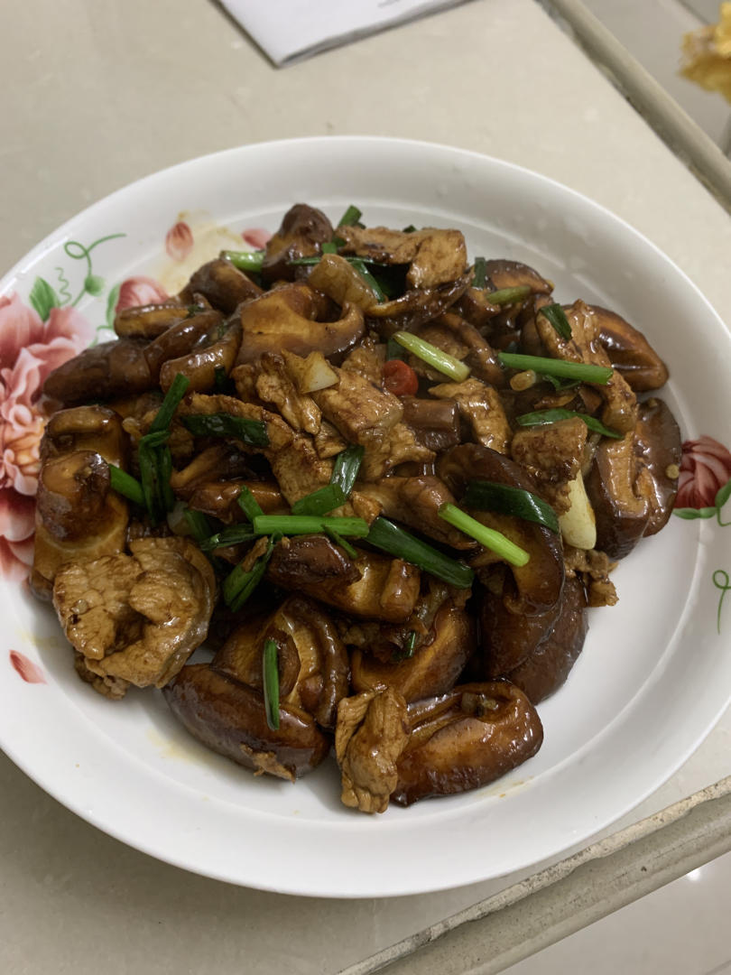 16049sde做的爆炒鲜香菇